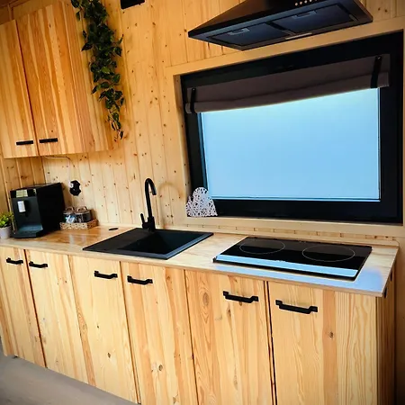 Vakantiehuis Tiny House Mit Privater Sauna, Beheizten Whirpool *