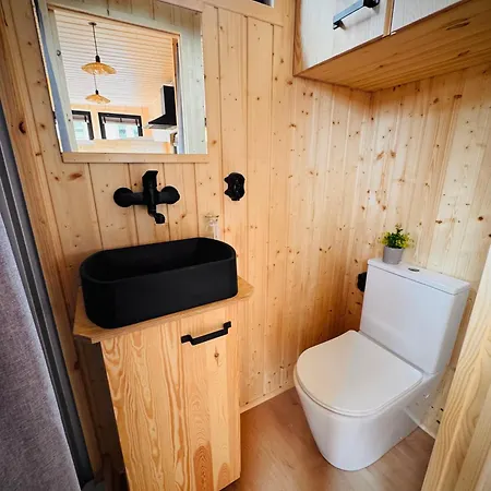 Tiny House Mit Privater Sauna, Beheizten Whirpool Vakantiehuis *